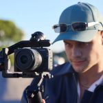 Canon EOS R50 V in use