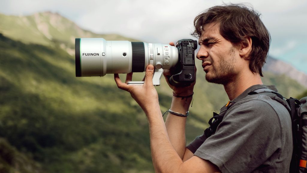 Fujinon XF400mmF4.5 R LM OIS WR in use