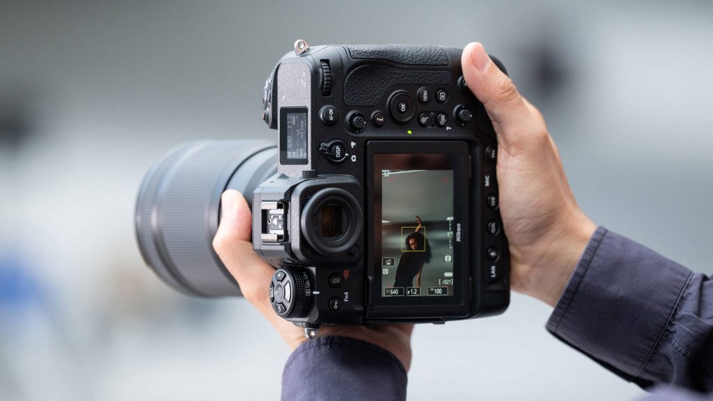Nikon Z9 in use